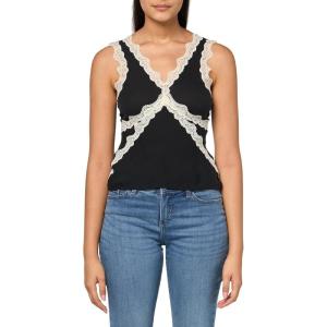 PAIGE Womens Terezia Top(Black/Antique White)