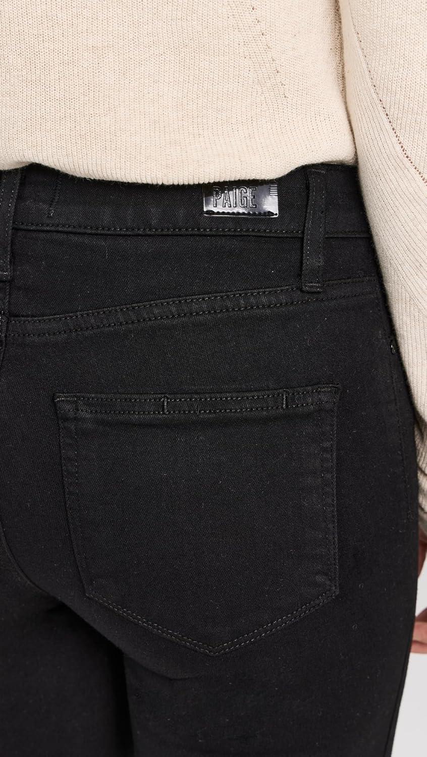 imagePAIGE Womens Genevieve Petite JeansBlack Shadow