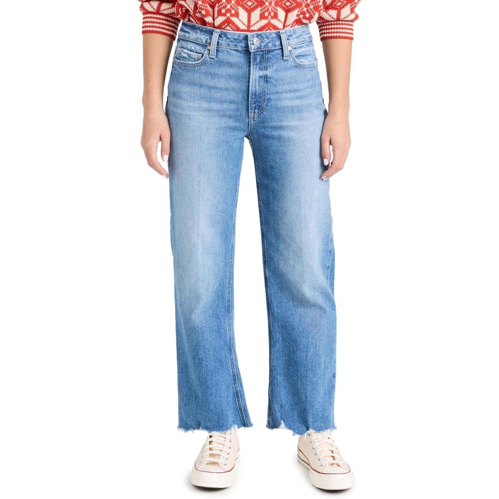 imagePAIGE Womens Leenah Ankle JeansCharming W Allegro Hem