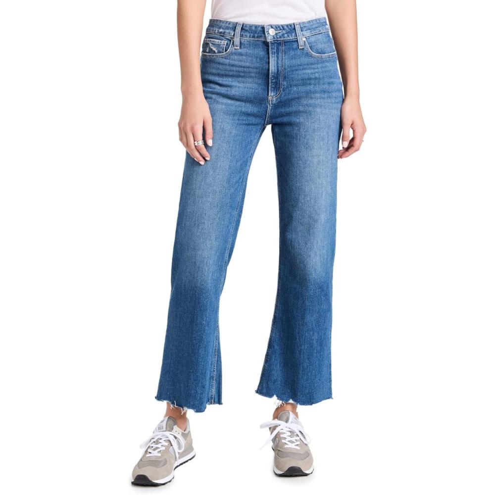 imagePAIGE Womens Leenah Ankle JeansConcerto Distressed