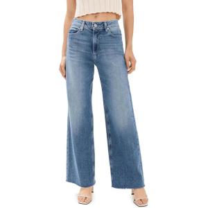 PAIGE Women’s Anessa Jeans with Raw Hem(Archives)