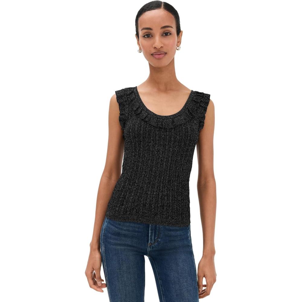 imagePAIGE Womens Clareen Sweater TankBlack