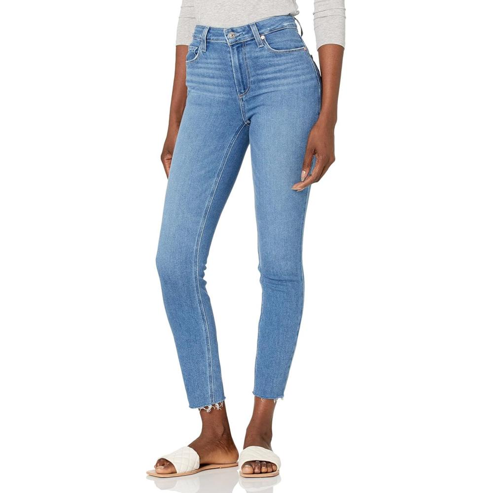 imagePAIGE Womens Hoxton AnkleBellflower Distressed