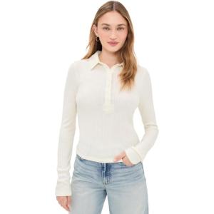 PAIGE Womens Eden Top – Ivory(Ivory)