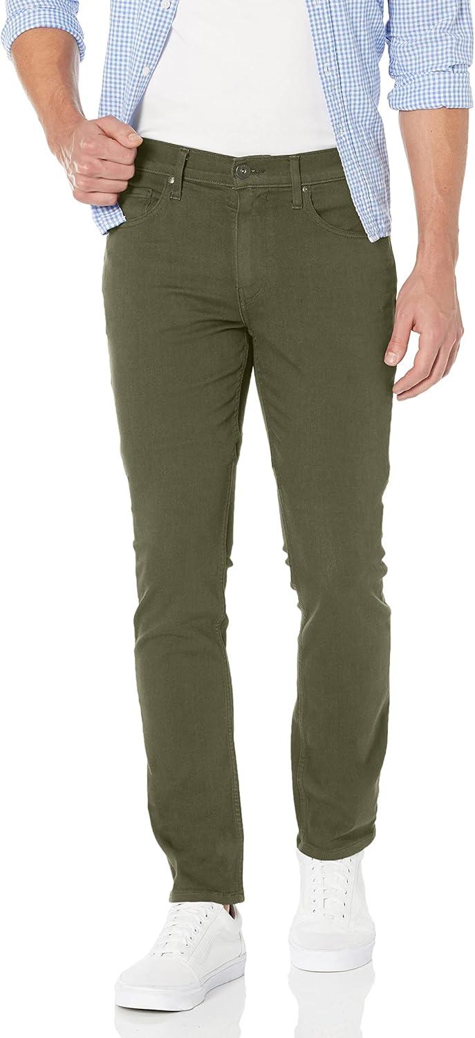 image:imagePAIGE Mens Federal Transcend Slim Straight JeansMossy Stone