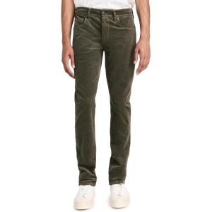 PAIGE Men’s Federal Transcend Slim Straight Jeans(Forest Shadow Corduroy)