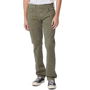 PAIGE Men’s Federal Transcend Slim Straight Jeans(Mossy Stone)