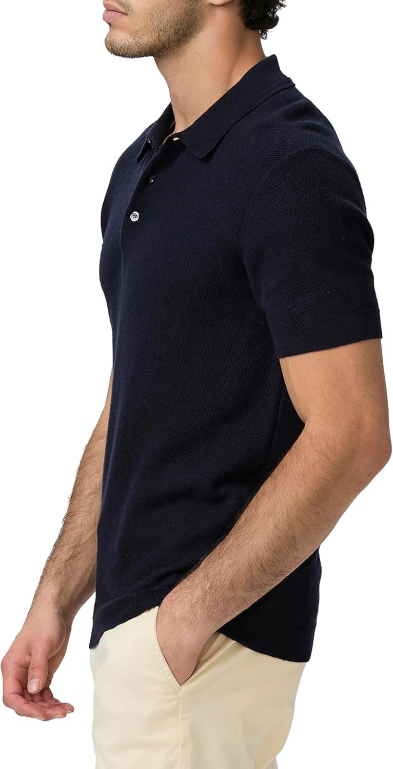image:imagePAIGE Mens Kiko Sweater PoloDeep Anchor