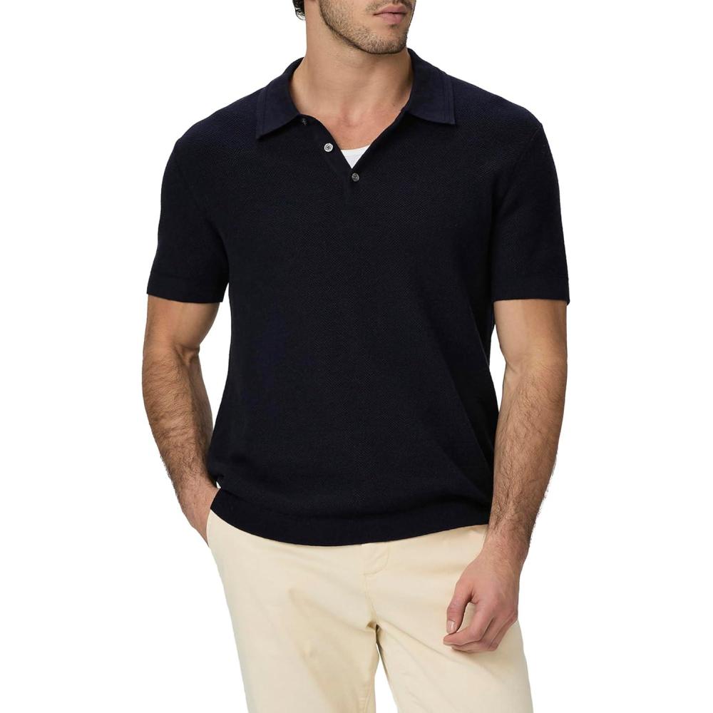 image:imagePAIGE Mens Kiko Sweater PoloDeep Anchor