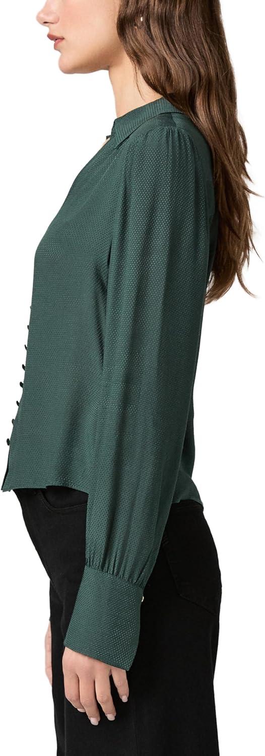 image:imagePAIGE Womens Camu ShirtDeep Emerald