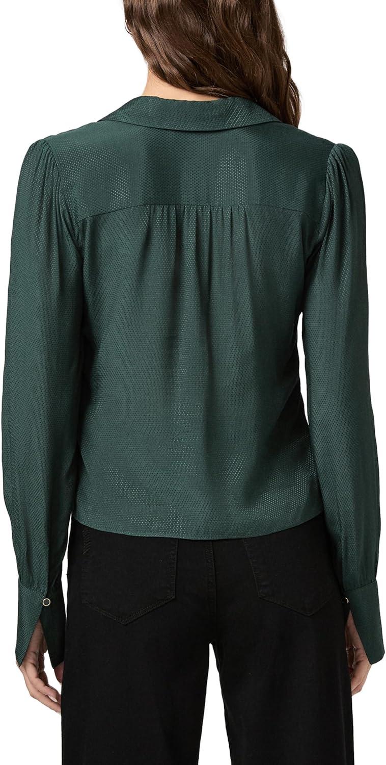 image:imagePAIGE Womens Camu ShirtDeep Emerald