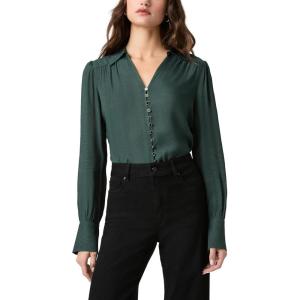 PAIGE Women’s Camu Shirt(Deep Emerald)