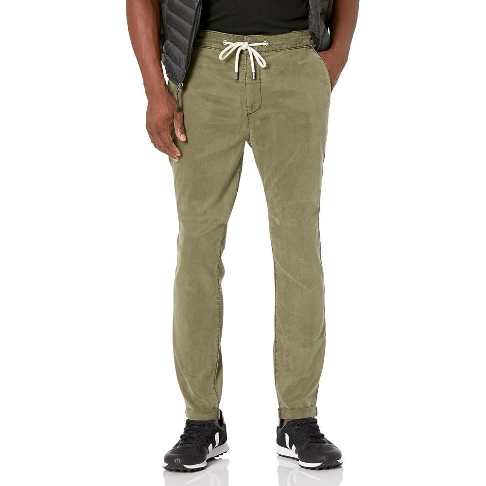 image:imagePAIGE Mens Fraser Brushed Twill PantsVintage Spanish Moss
