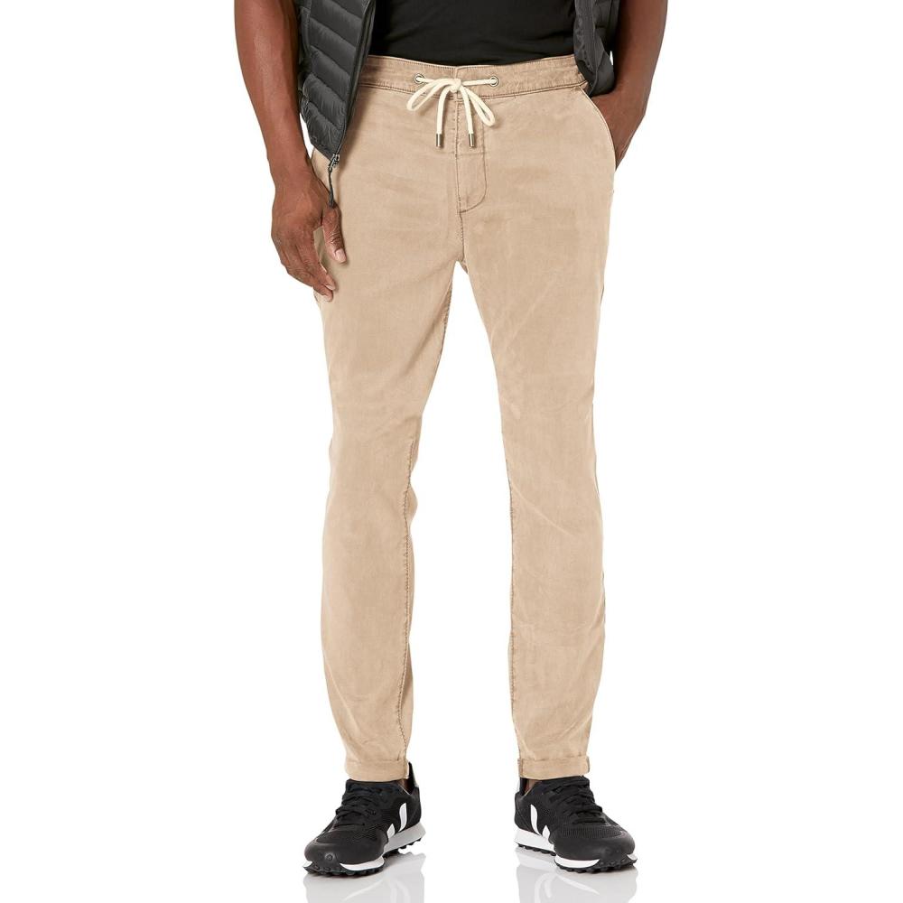image:imagePAIGE Mens Fraser Brushed Twill PantsVintage Vanilla Buff