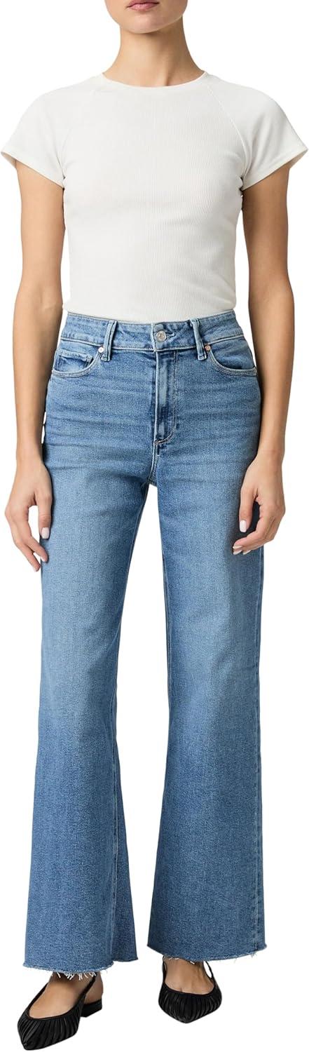 image:imagePAIGE Womens Anessa 31in Raw Hem Seamed BeltloopsBig Sky
