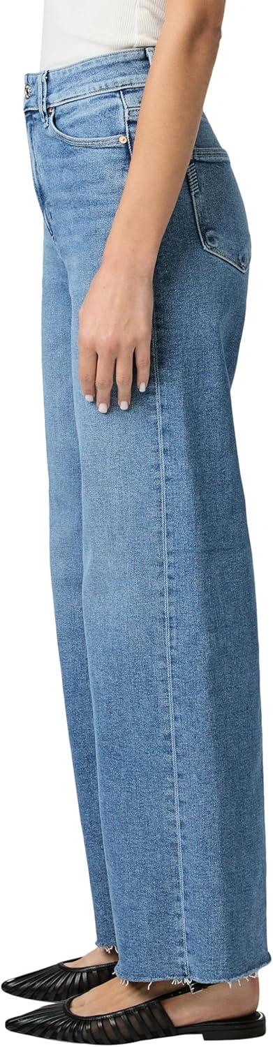 image:imagePAIGE Womens Anessa 31in Raw Hem Seamed BeltloopsBig Sky