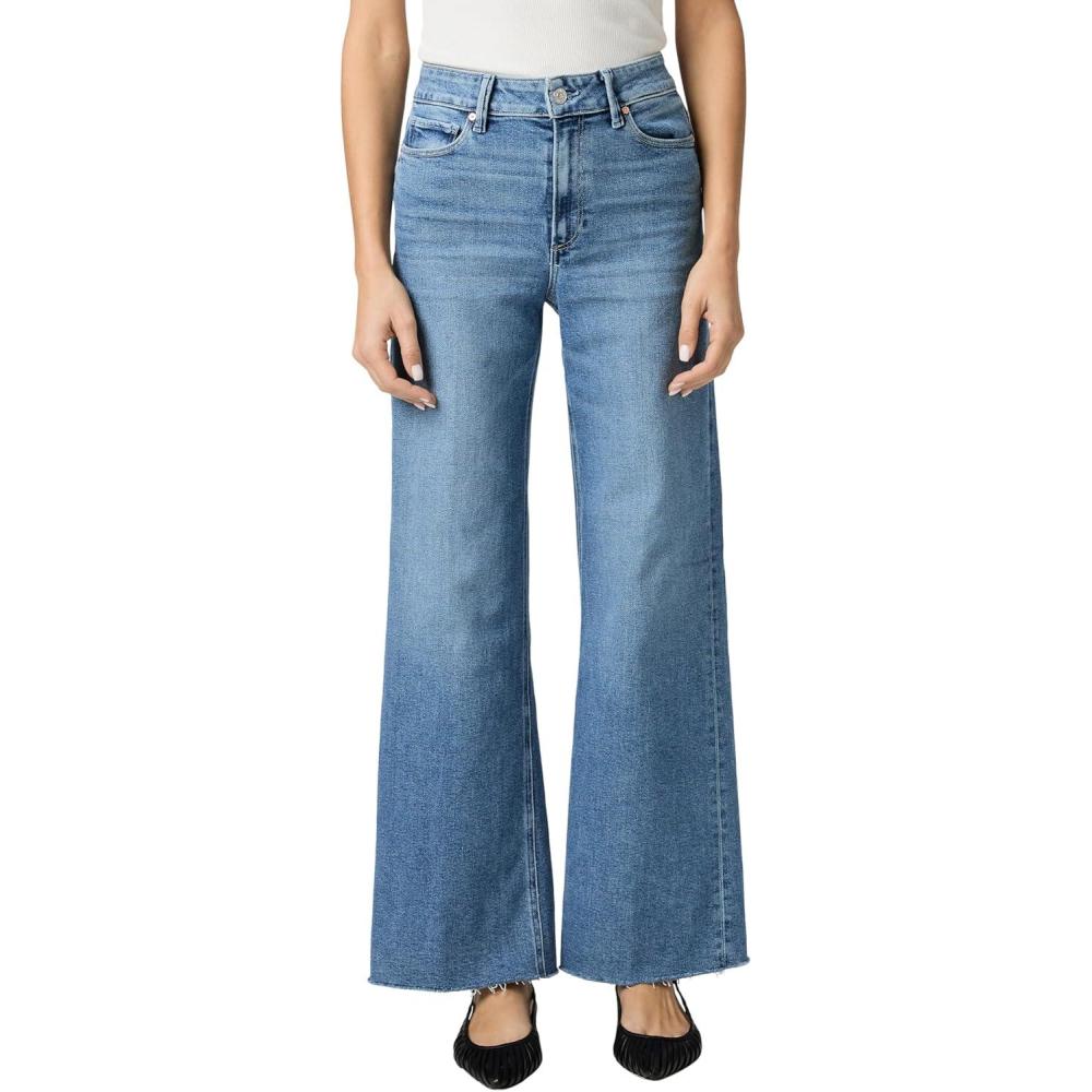 image:imagePAIGE Womens Anessa 31in Raw Hem Seamed BeltloopsBig Sky
