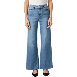 PAIGE Womens Anessa 31in Raw Hem Seamed Beltloops(Big Sky)
