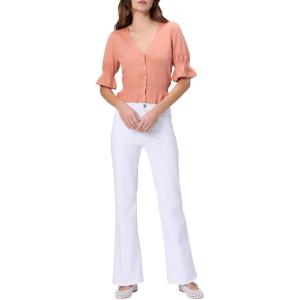 PAIGE Womens Marlow Skimmer(Crisp White)