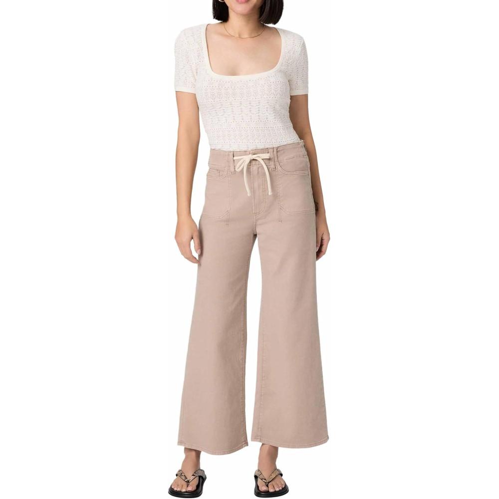 image:imagePaige Womens Ari Petite W Waistband Tie Stitch Thru PcktsVintage Utaupia