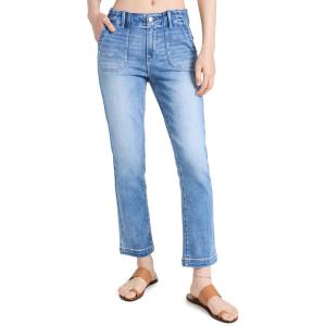 PAIGE Women’s Mayslie Straight Ankle Jeans(Mel)