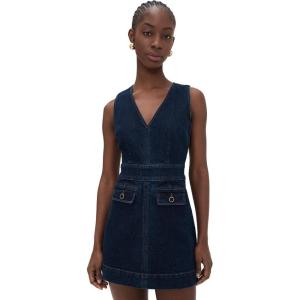 PAIGE Women’s Sylvia Denim Mini Dress(Ballast)