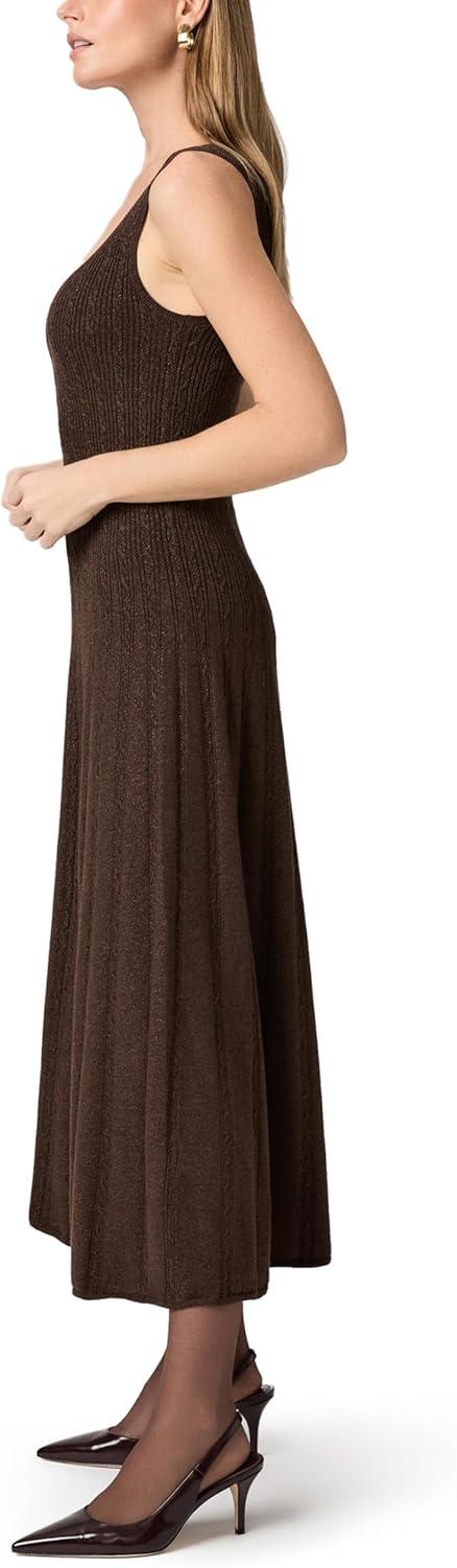 image:imagePAIGE Womens Madeline DressDark Brown Sparkle