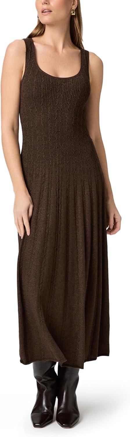 image:imagePAIGE Womens Madeline DressDark Brown Sparkle