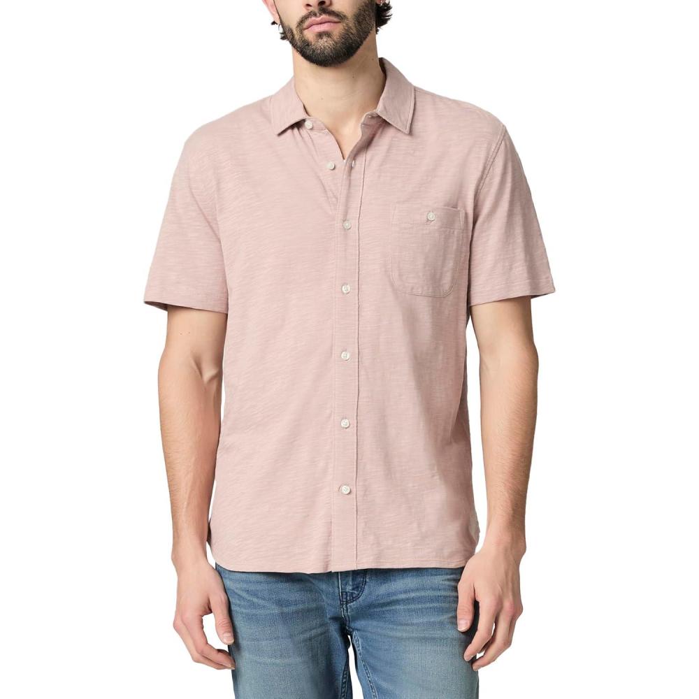 image:imagePAIGE Mens Carillo Short SleevePale Rose