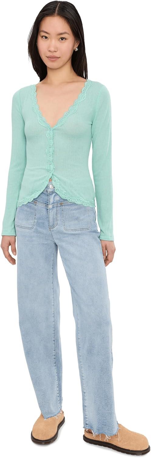 image:imagePaige Womens Anessa 31 Front Yoke Stitch Thru Pkt Raw HemLa Belle
