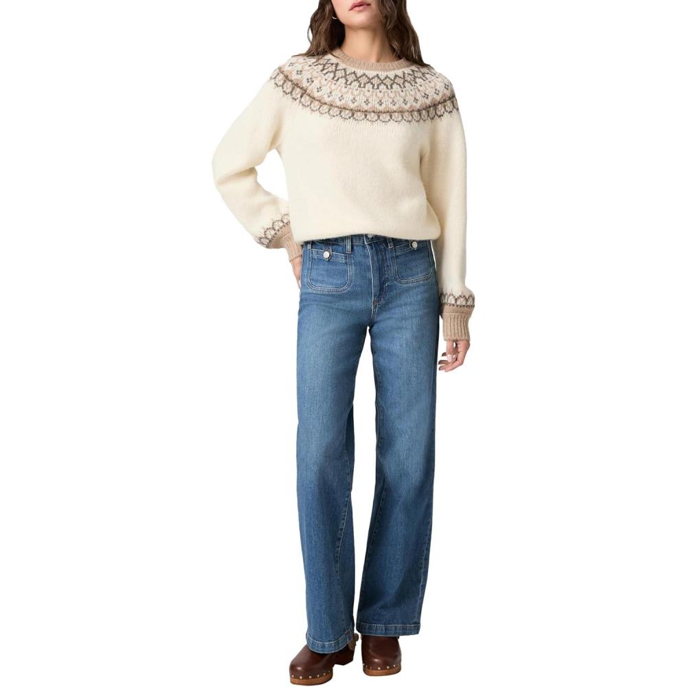 image:imagePAIGE Womens Anessa 31in Rounded Inset PocketsWritten