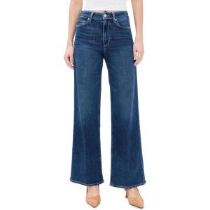 PAIGE Women’s Anessa High Rise Wide Leg Jeans(Amalfi Tide)