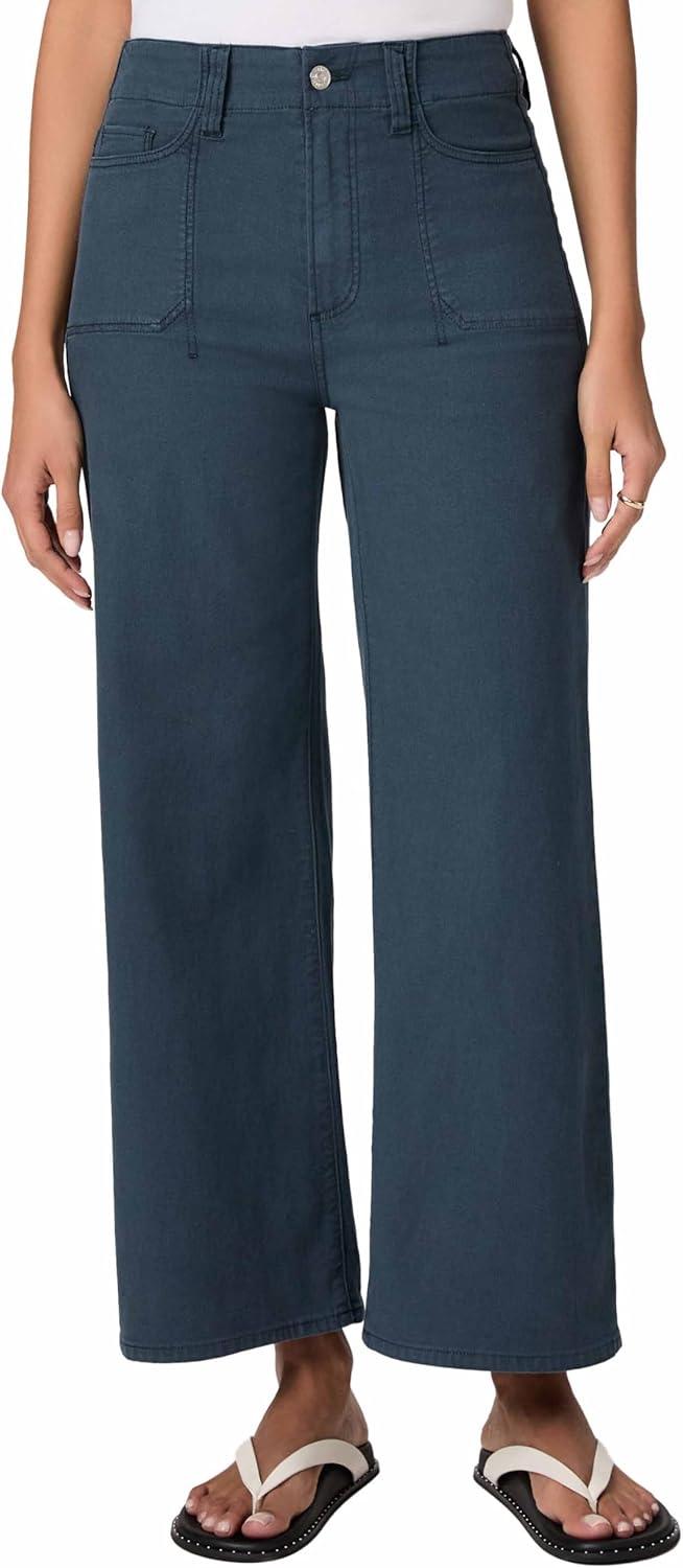 image:imagePAIGE Womens Anessa Jeans with Stitch Thru Utility PocketsVintage Navy Moonlight