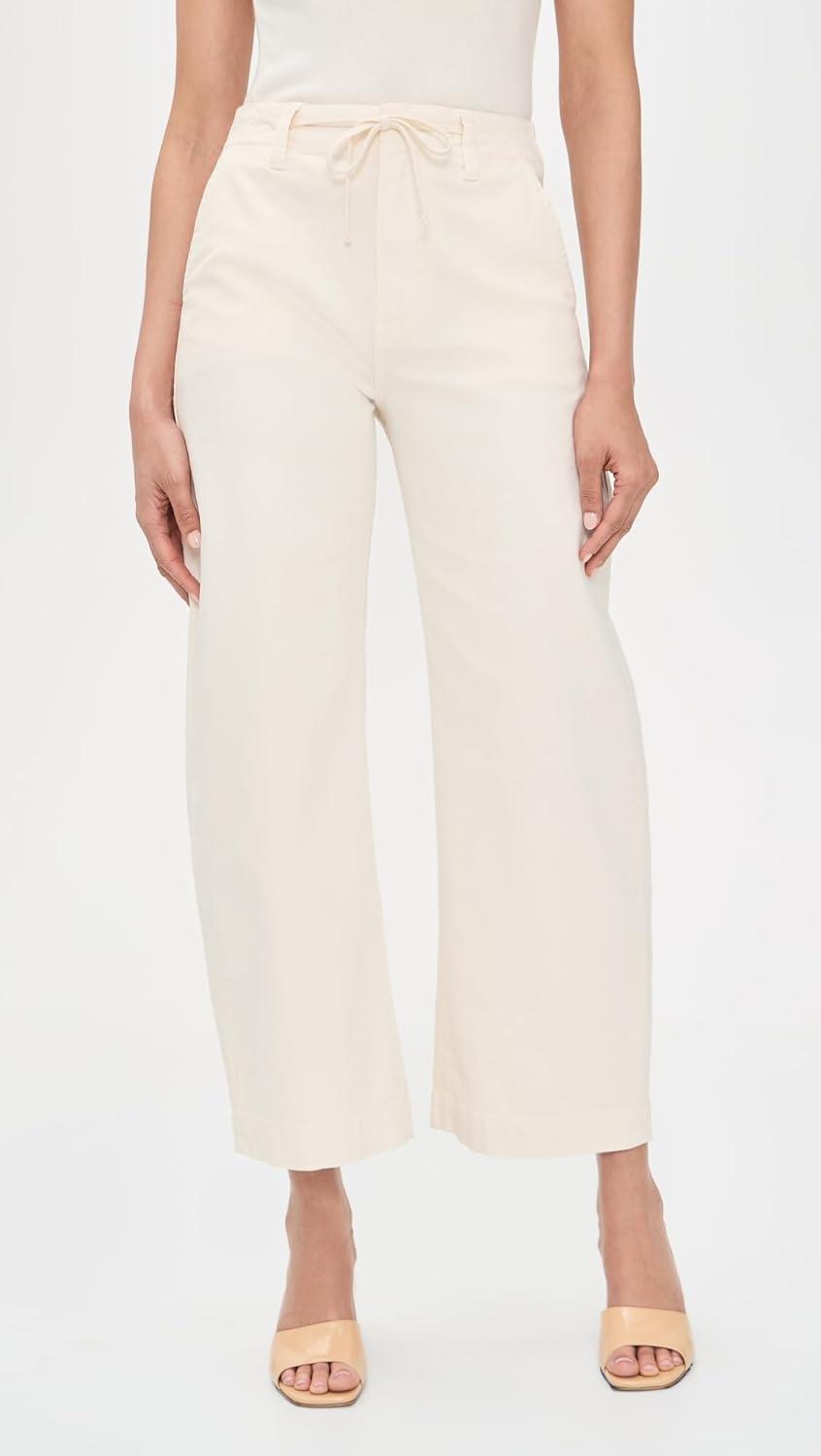 image:imagePAIGE Womens Arellia Ankle Jeans with TieQuartz Sand