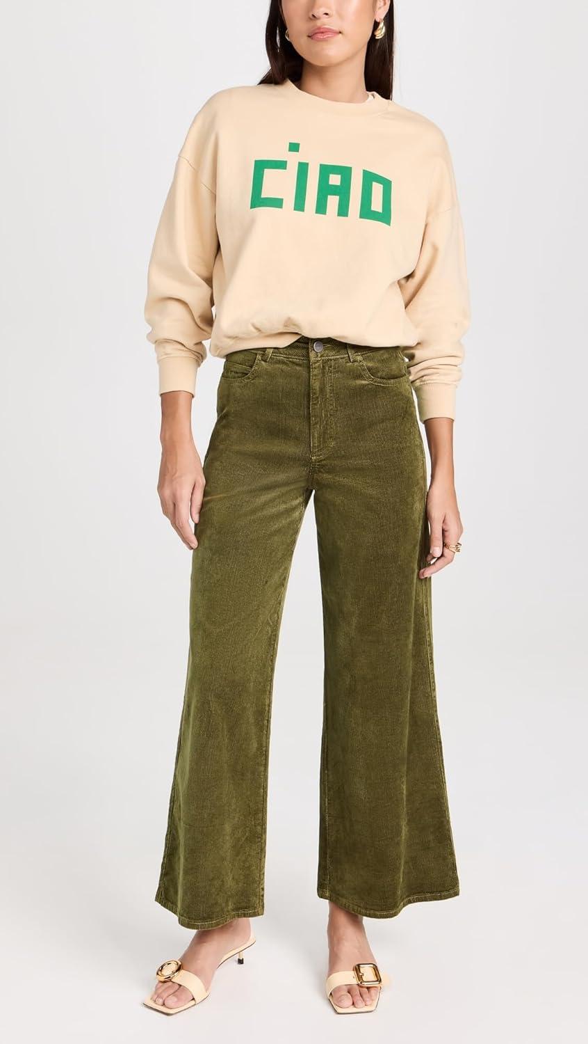 image:imagePAIGE Womens Harper Ankle JeansArmy