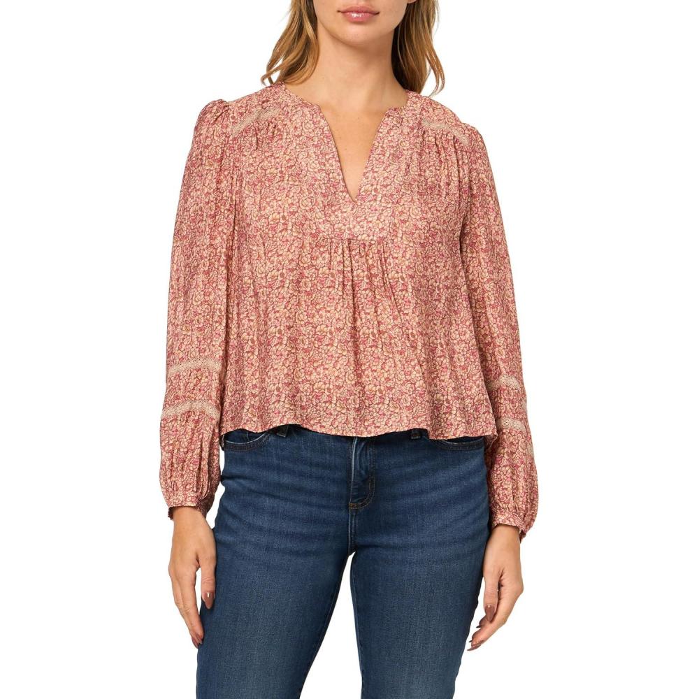 image:imagePaige Womens Calgary BlousePink Multi