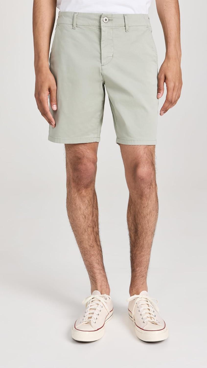image:imagePAIGE Mens Phillips Shorts in Stretch Sateen 85Dried Thyme