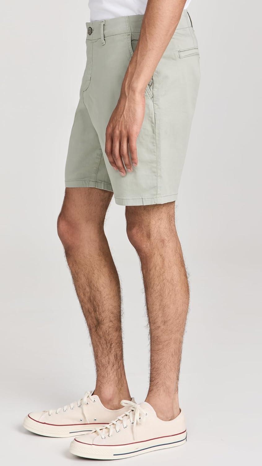 image:imagePAIGE Mens Phillips Shorts in Stretch Sateen 85Dried Thyme