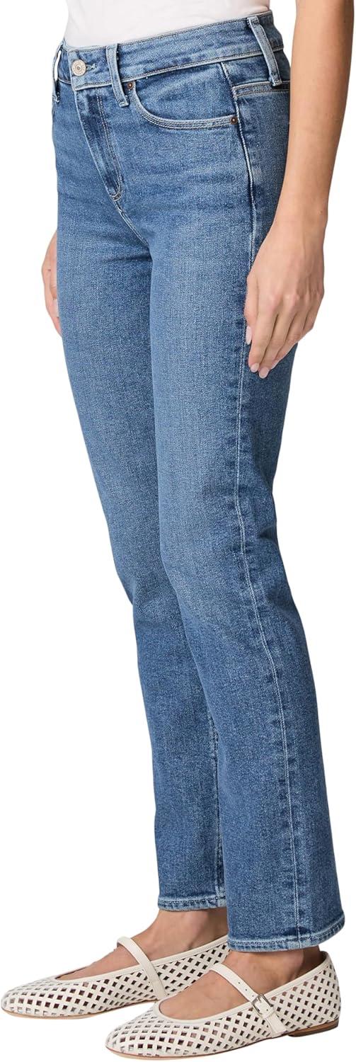 image:imagePAIGE Womens White Noise Grand Hem JeansSaint Martin