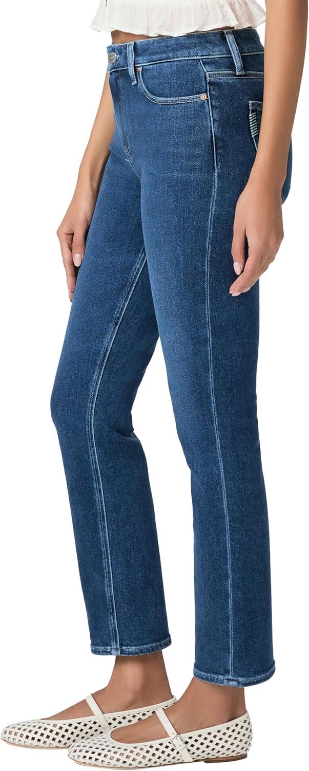 image:imagePAIGE Womens White Noise Grand Hem JeansVenetian Breeze
