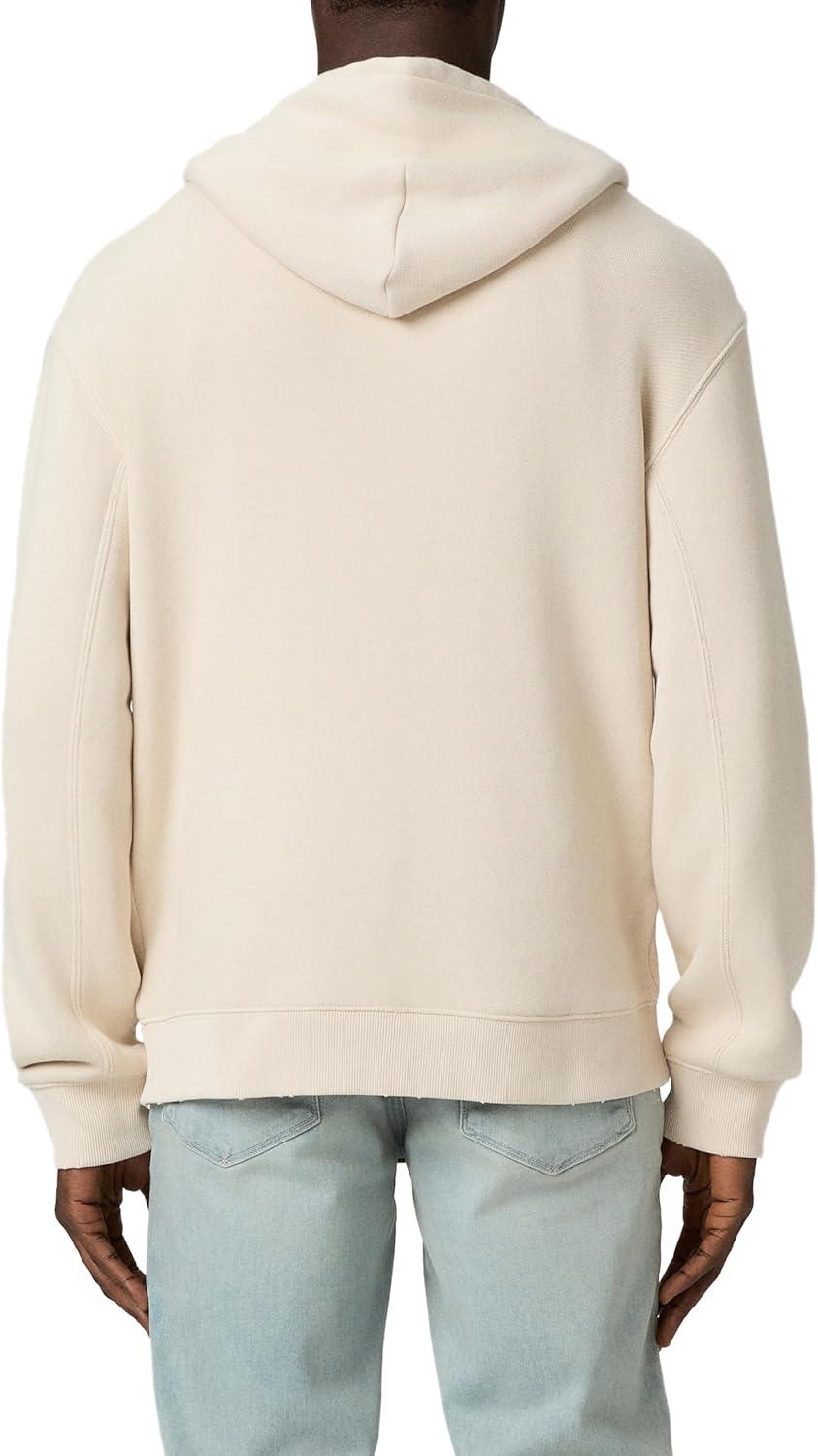 image:imagePAIGE mens Avon Full Zip HoodieWashed Vanilla Bean