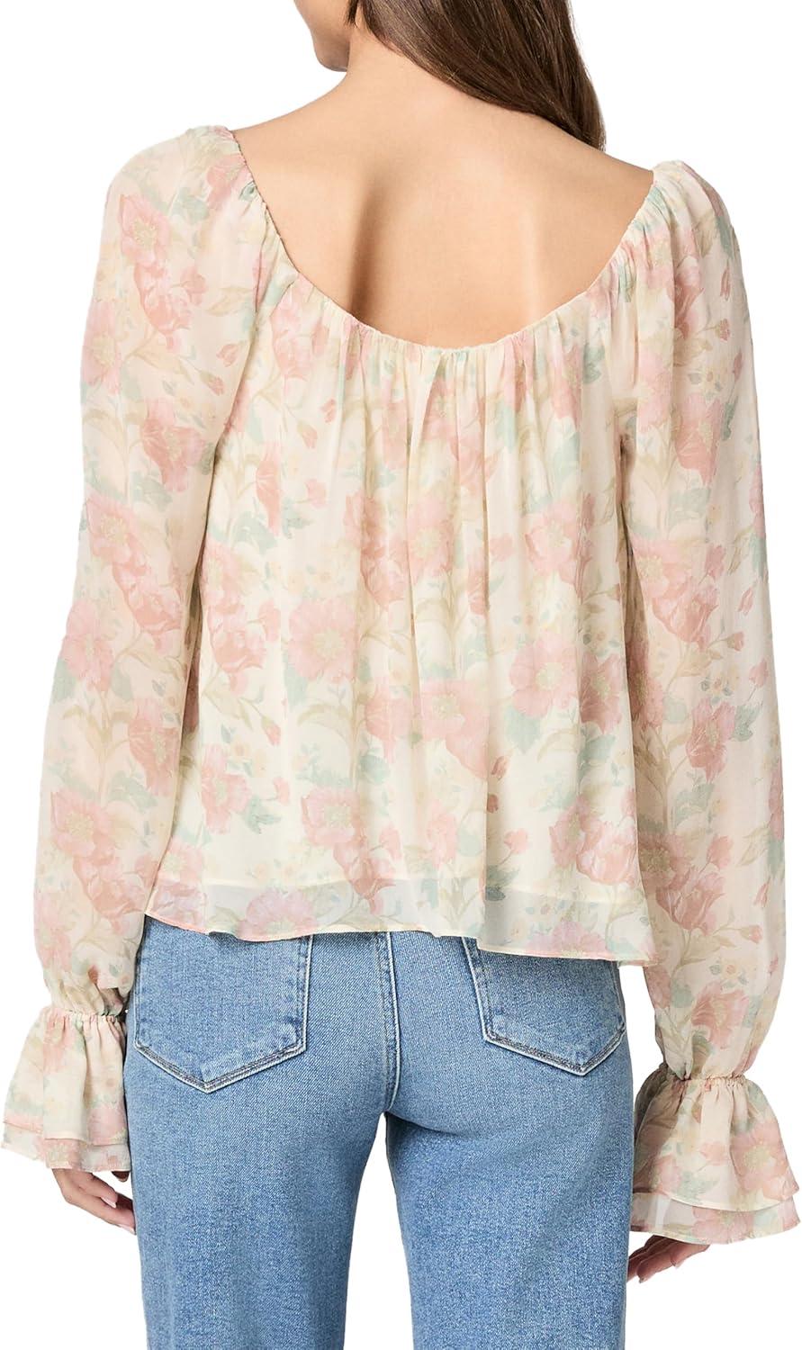 image:imagePaige Womens Lucila BlouseBone Multi