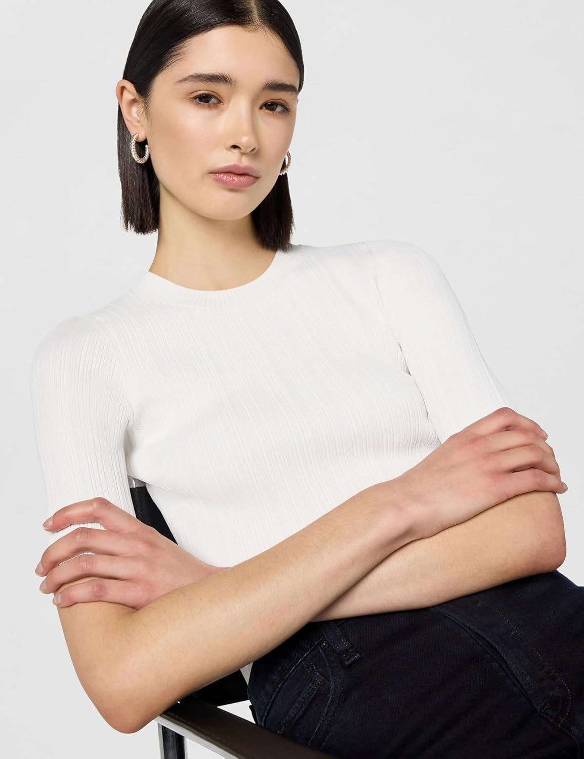image:imagePaige Womens Aranea Sweater TeeWhite