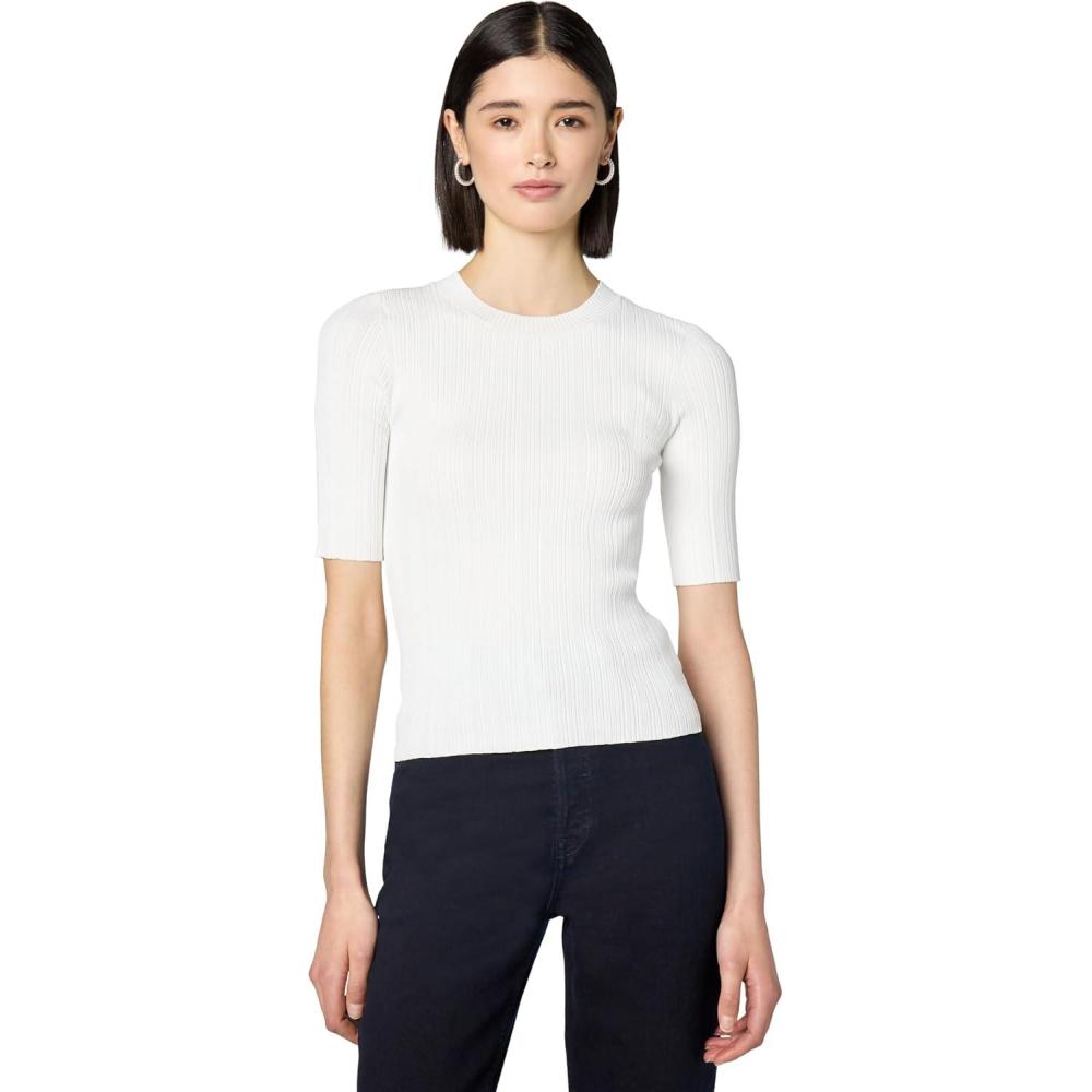 image:imagePaige Womens Aranea Sweater TeeWhite