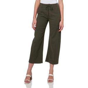 PAIGE Women’s Arellia Ankle Jeans with Tie(Vintage Forest Moss)