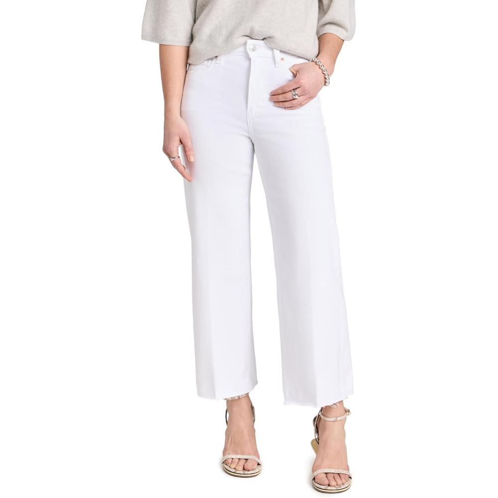 image:imagePAIGE Womens Anessa Rock Show Distressed JeansCrisp White
