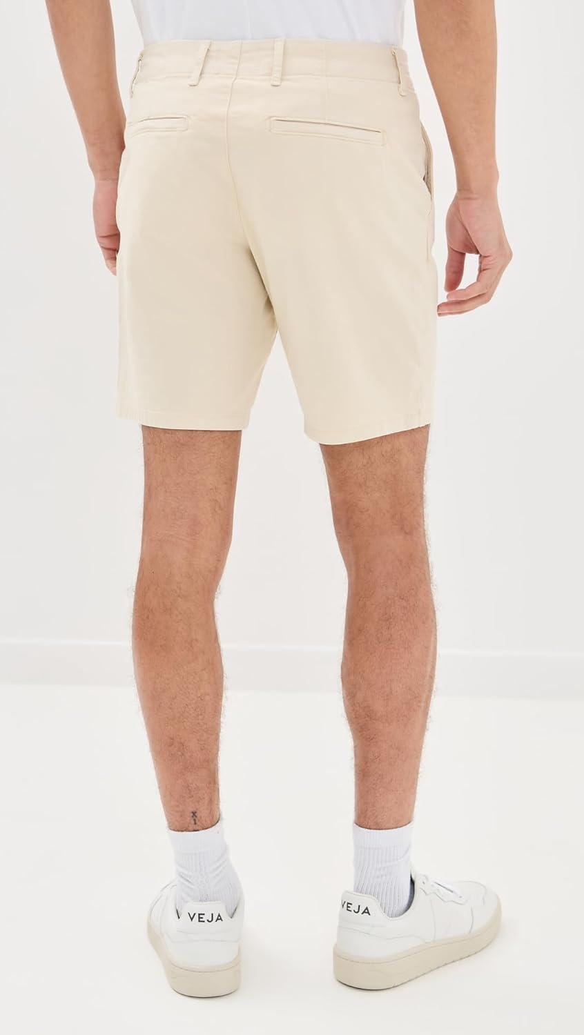 image:imagePAIGE Mens Phillips Stretch Sateen Shorts 775Cream Tusk