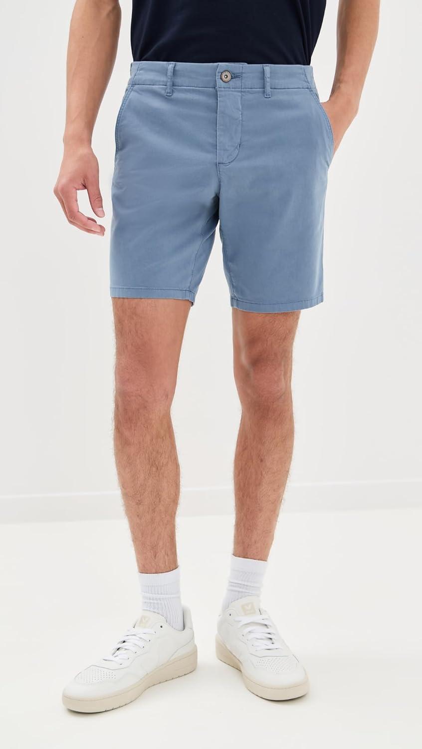 image:imagePAIGE Mens Phillips Stretch Sateen Shorts 775Fjord Valley