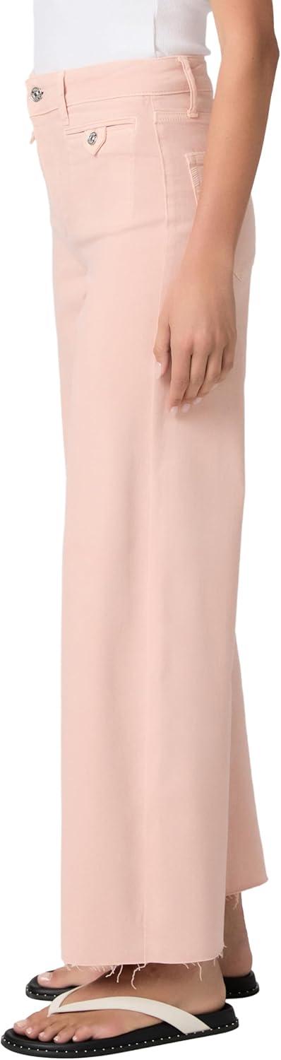 image:imagePaige Womens Anessa 31in Welt Stitch Thru Pkts Raw HemVintage Sunset Peach