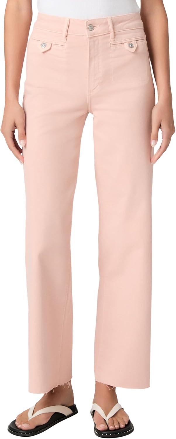 image:imagePaige Womens Anessa 31in Welt Stitch Thru Pkts Raw HemVintage Sunset Peach